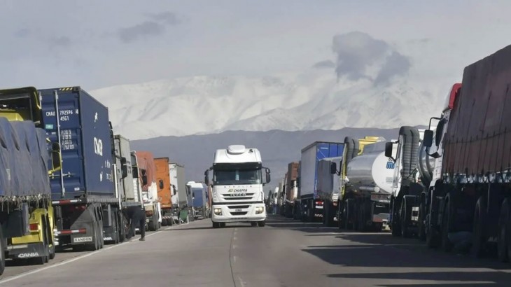 Estado de pasos fronterizos en Mendoza, hoy miércoles