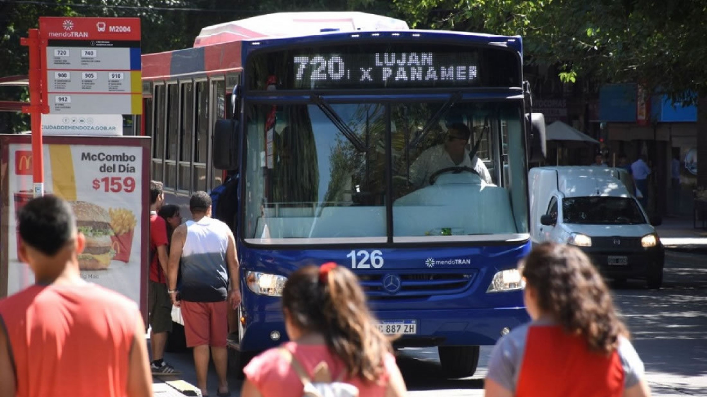 Así funcionará hoy y mañana el transporte público en Mendoza