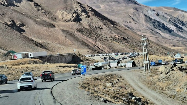 Demoras en el Paso Libertadores, en el inicio del fin de semana XXL