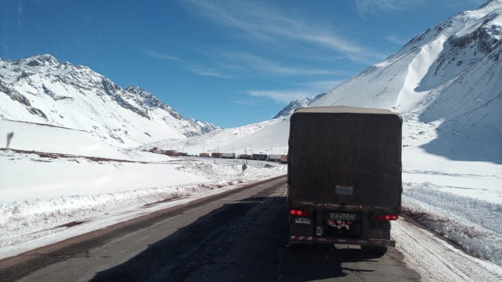 Estado de pasos fronterizos en Mendoza durante hoy miércoles