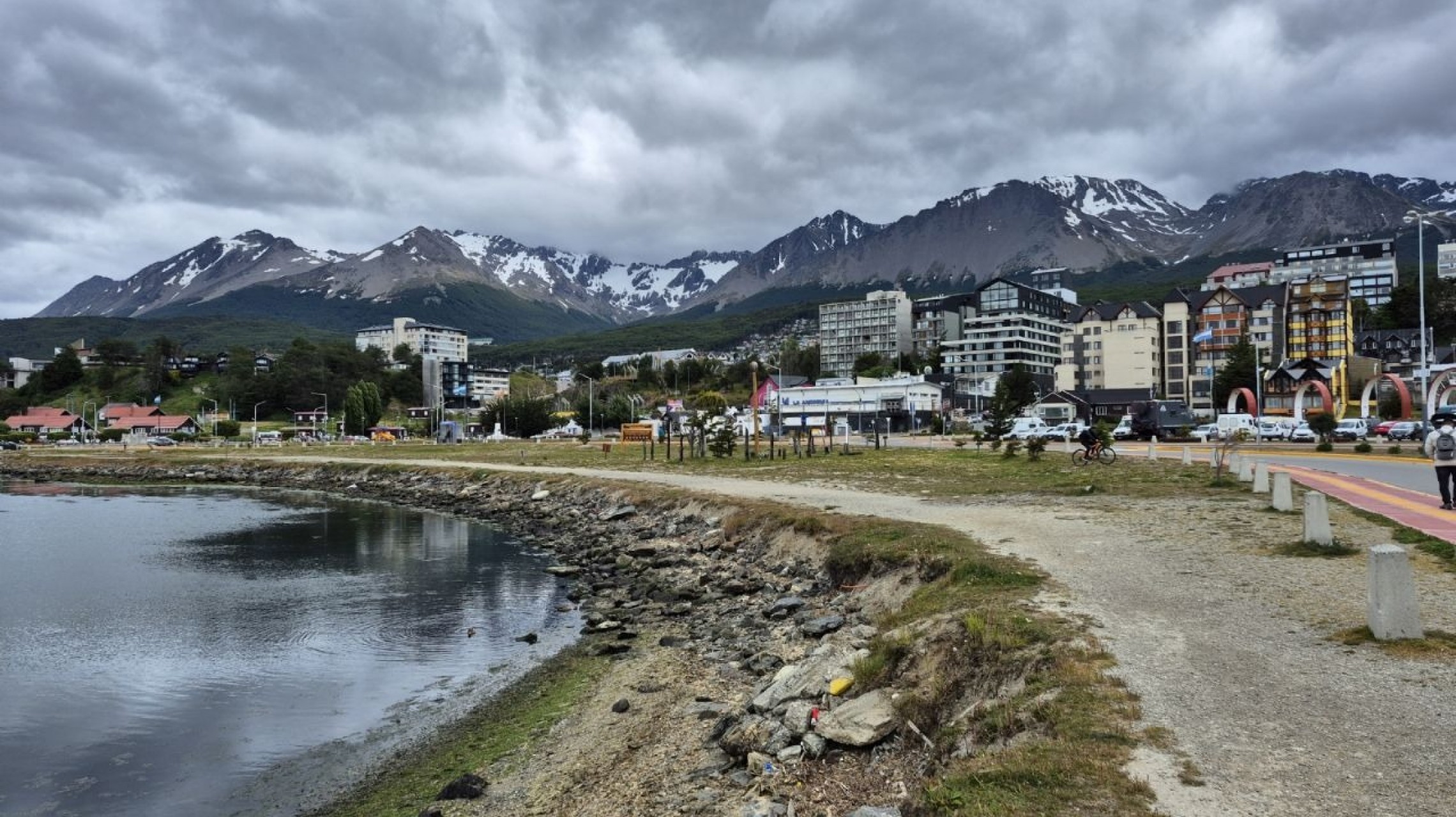 Sábado frío e inestable en Tierra del Fuego