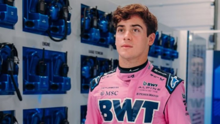 Alpine ya envió a Argentina el monoplaza V8 para la exhibición de Colapinto