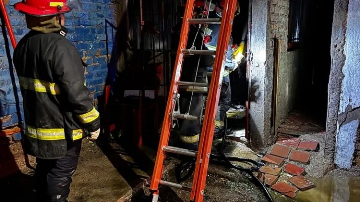 Tunuyán: una quema para erradicar chinches terminó en explosión e incendio total de una vivienda