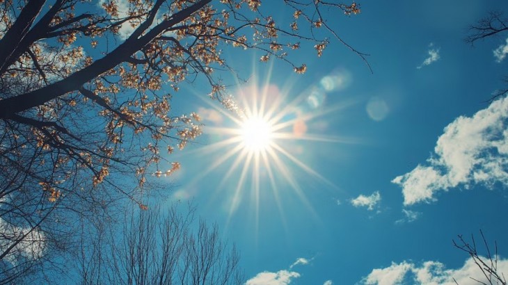 San Luis: jornada calurosa con nubosidad variable