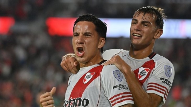 River le ganó con lo justo a Carabobo y consiguió su primer triunfo en la Sudamericana