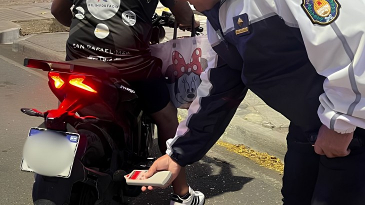 La policía secuestró en San Rafael motos con "escapes libres"
