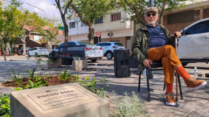 Emotivo homenaje a Pocho Sosa en la Ciudad de Mendoza