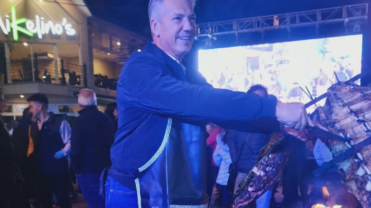 El intendente de General Alvear acompañó la presentación oficial de la Fiesta Nacional de la Ganadería en San Rafael