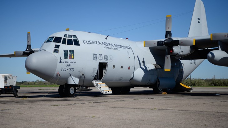 Argentina enviará un Hércules a Bolivia para colaborar con el transporte de alimentos