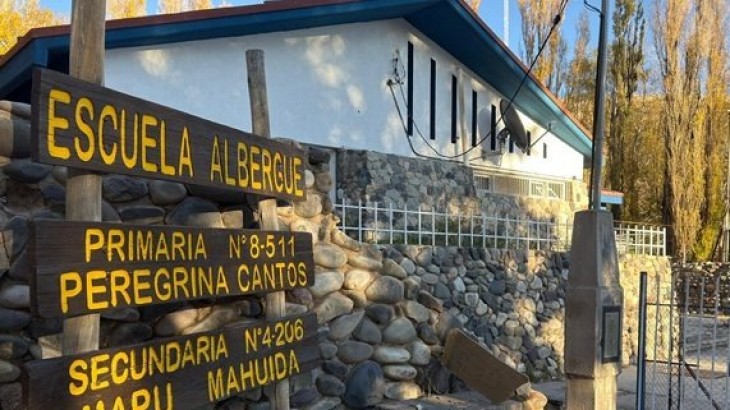 Bardas Blancas: realizaron operativo de DNI y capacitaciones en una escuela albergue
